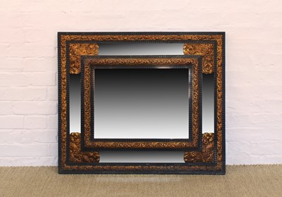 Lot 190 - An Unusual Hardwood Mirror