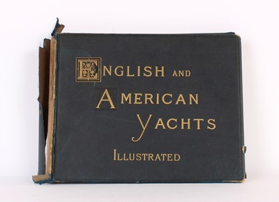 Lot 268 - "English and American Yachts"
