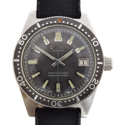 Lot 213A - A rare 1960s Seiko '62MAS' automatic diver's wristwatch, ref. 6217-8001.