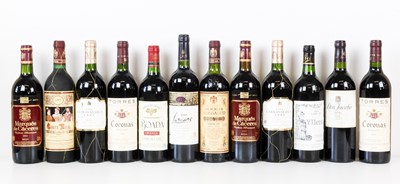 Lot 3 - 12 bottles Mixed Lot Fine, mature Spanish Red Wines
