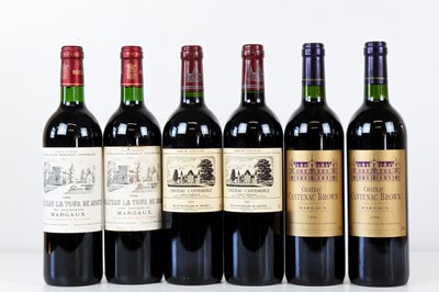 Lot 17 - 6 bottles Mixed Lot Margaux and Grand Cru Classe Haut Medoc