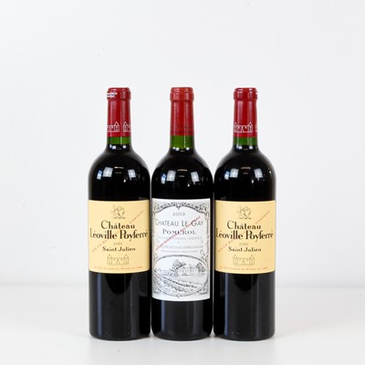 Lot 10 - 3 Bottles Mixed Lot Fine Pomerol and St Julien wines