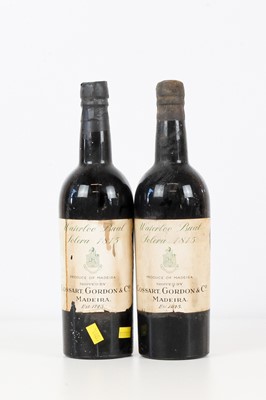 Lot 54 - 2 bottles Fine Madeira - Cossart, Gordon & Co Solera 1815