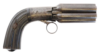 Lot 19 - Belgian Mariette Patent 96 bore percussion...