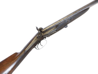 Lot 68 - Joseph Lang 16 bore pinfire side by side...