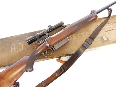 Lot 219 - Cased Cogswell and Harrison .375 H&H bolt...
