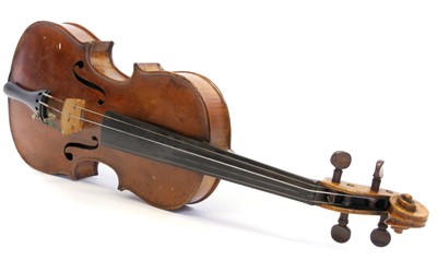 Lot 257 - A German Half-Size Violin