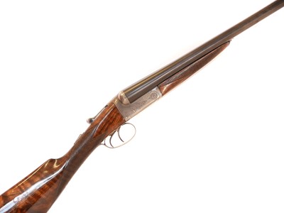 Lot 392 - T. Stensby of Manchester 12 bore side by side...