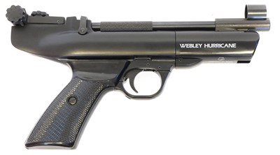 Lot 90 - Webley Hurricane .22 air pistol, 7.5inch...
