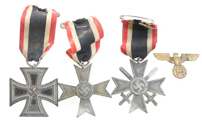 Lot 227 - German WWII Iron Cross second class, the...