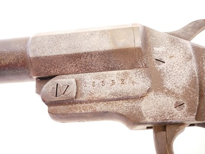 Lot 65 - German WWI flare pistol serial 16552, 9inch...