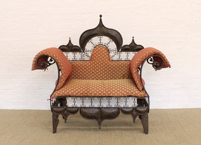 Lot 227 - An Unusual Moorish Window Seat or Small Settee