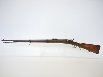 Lot 45 - Werndl model 1867/77 11x58mm rifle, 33inch...
