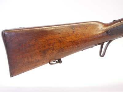 Lot 45 - Werndl model 1867/77 11x58mm rifle, 33inch...