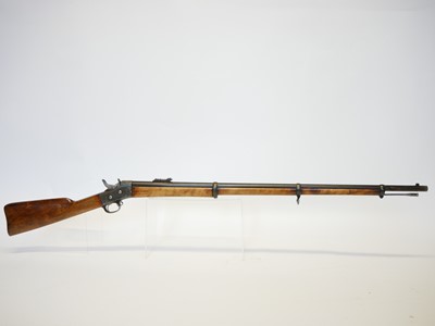 Lot 48 - Swedish Remington M.1867 12.7x42R rolling...