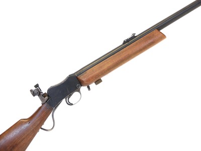 Lot 292 - BSA .22lr Martini action target rifle, serial...