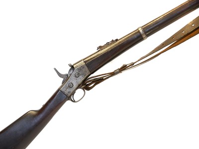 Lot 40 - Remington 50-70 New York State rolling block...