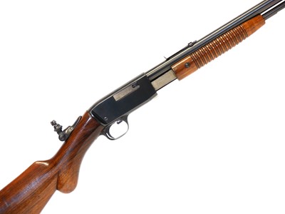Lot 302 - F.N. Browning .22lr pump action rifle, serial...