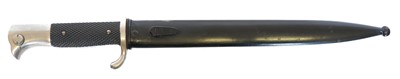 Lot 154 - German K98 parade bayonet and scabbard, by...