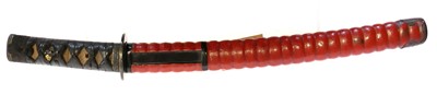 Lot 142 - Japanese Tanto, the nakago bears a signature...