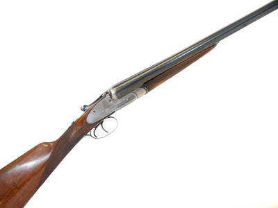 Lot 365 - Lloyd and Sons 12 bore side by side shotgun,...