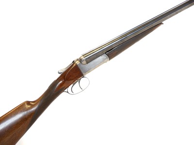 Lot 369 - Army and Navy 12 bore side by side shotgun,...