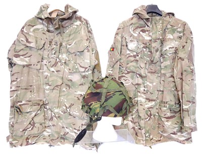 Lot 183 - Nato GS Mk6 Combat Helmet, large size also two...