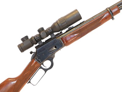 Lot 273 - Marlin lever action 1894CS 38 / .357 rifle,...