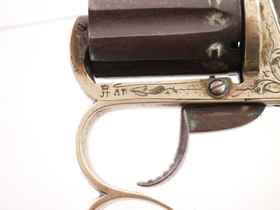Lot 13 - Belgian Delhaxhe patent 'Apache' 7mm pinfire...
