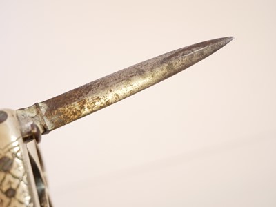 Lot 13 - Belgian Delhaxhe patent 'Apache' 7mm pinfire...