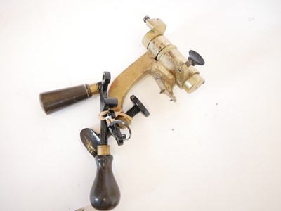 Lot 713 - Two shotgun cartridge roll turn over machines.