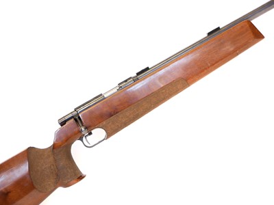 Lot 283 - Anschutz model match 54 .22 bolt action rifle,...