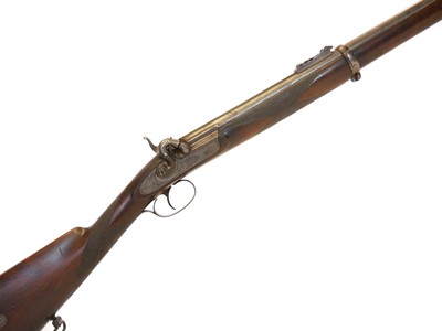 Lot 26 - W. Greener .577 percussion muzzle loading...