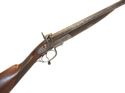 Lot 67 - Cartwright of Northwich 12 bore pinfire side...