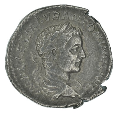 Lot 3A - Elagabalus (AD 218-22), Silver Denarius.