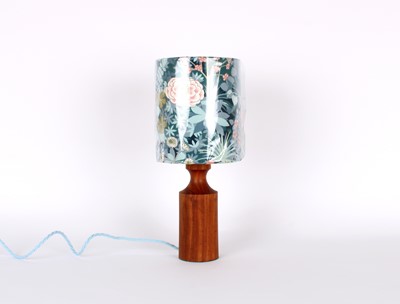 Lot 284 - 1960s Scandinavian Style Teak Table or Bedside Lamp