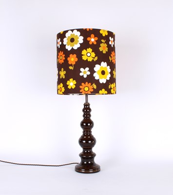 Lot 294 - Tall "Sheerlite"-Type Pottery Table Lamp