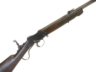 Lot 349 - Greener .22 Martini action rifle, serial...