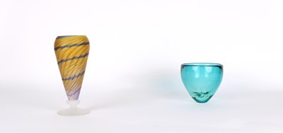 Lot 51 - Rare and Early Studio Glass Bowl by Jane Charles (British 1961-)
