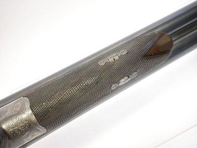 Lot 59 - Henry Allen of 10 bore side by side hammer gun,...