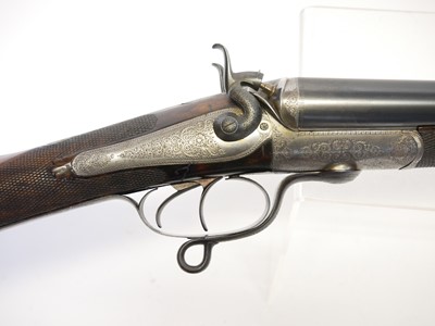 Lot 59 - Henry Allen of 10 bore side by side hammer gun,...