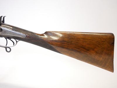 Lot 59 - Henry Allen of 10 bore side by side hammer gun,...