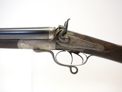 Lot 59 - Henry Allen of 10 bore side by side hammer gun,...