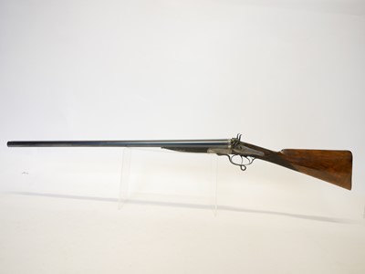 Lot 59 - Henry Allen of 10 bore side by side hammer gun,...