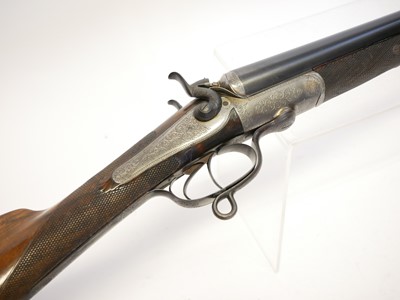 Lot 59 - Henry Allen of 10 bore side by side hammer gun,...