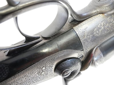 Lot 59 - Henry Allen of 10 bore side by side hammer gun,...