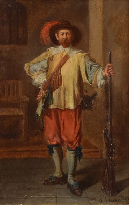 Lot 122 - Adolphe Stache (Belgian 1823-1862)