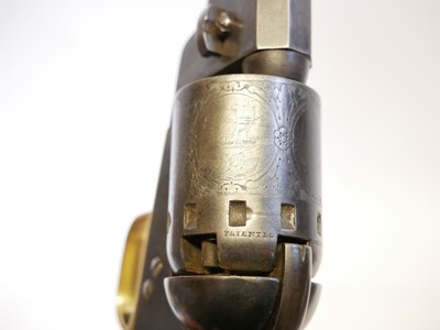 Lot 22 - Manhattan .36 percussion revolver, matching...