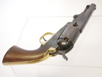 Lot 22 - Manhattan .36 percussion revolver, matching...