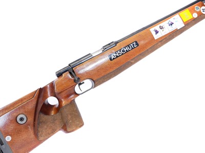 Lot 357 - Anschutz Match 54 .22lr bolt action rifle,...